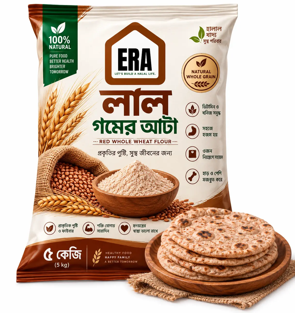 ERA Red Wheat Flour 5KG ERA Premium Red Wheat Flour 5KG Offer